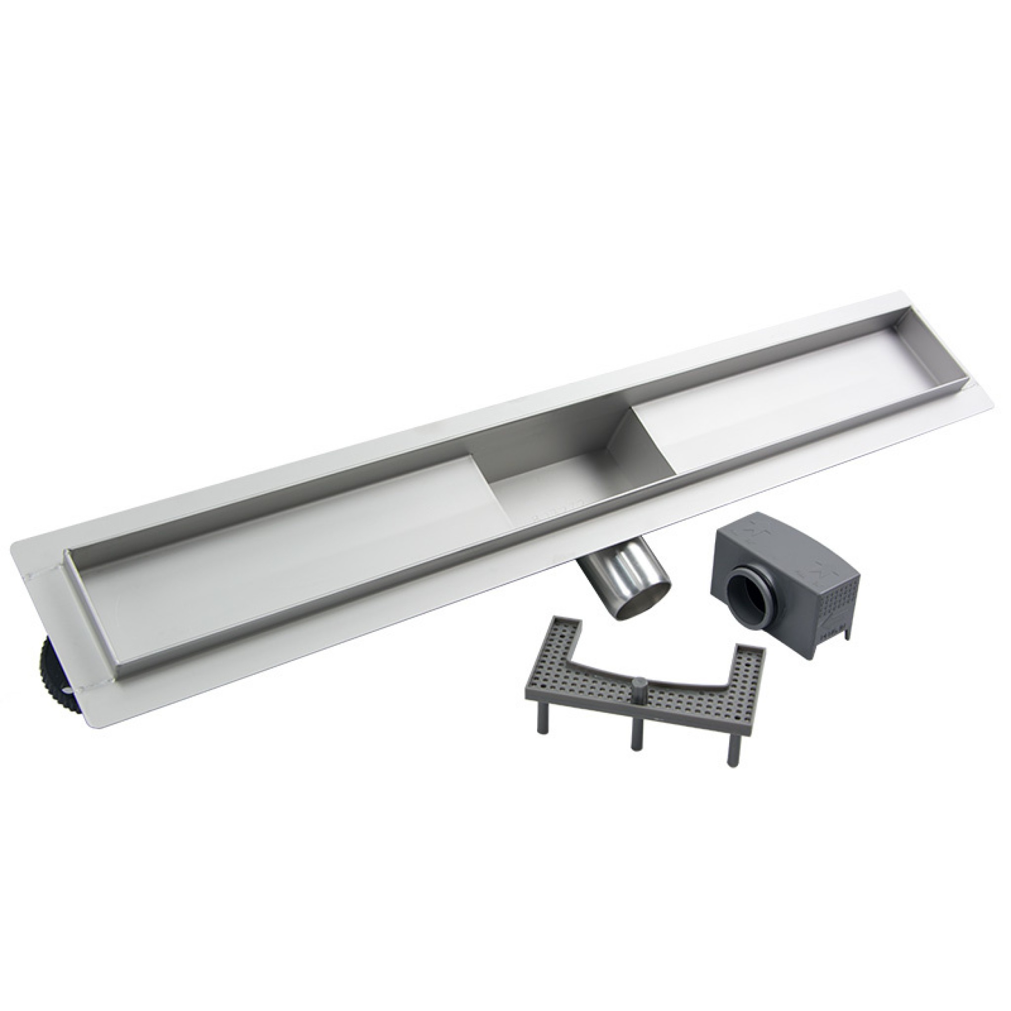 Douchegoot RVS in diverse maten Douchegoten